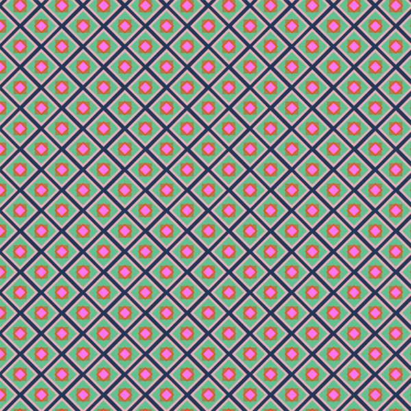 Australian Museum of Design Furishiki Fabric Roberta Furoshiki Fabric Neon Diamond Matrix
