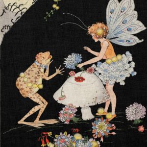 AMoD Embroidery Society Fabric Margaret Clark Federation Fairies The Flower Shop