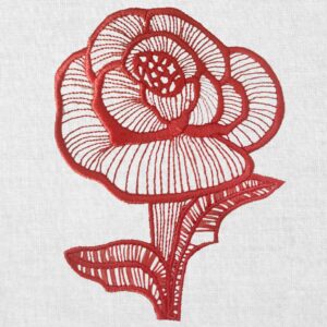 AMoD Embroidery Society Australian Museum of Design Archive Poppy