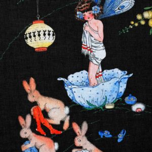 AMoD Embroidery Society Fabric Margaret Clark Federation Fairies Bath Time