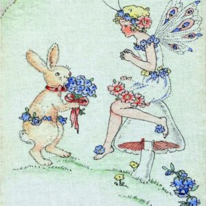 AMoD Embroidery Society Fabric Margaret Clark Federation Fairies The Proposal