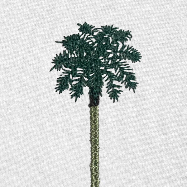 AMoD Embroidery Society Bushy Palms