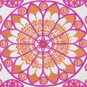 AMoD Embroidery Society David Miles DM Speculum - Pink Orange