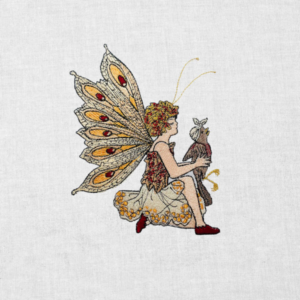 Australian Museum of Design Embroidery Society Margaret Ckark First Aid Fairy 1