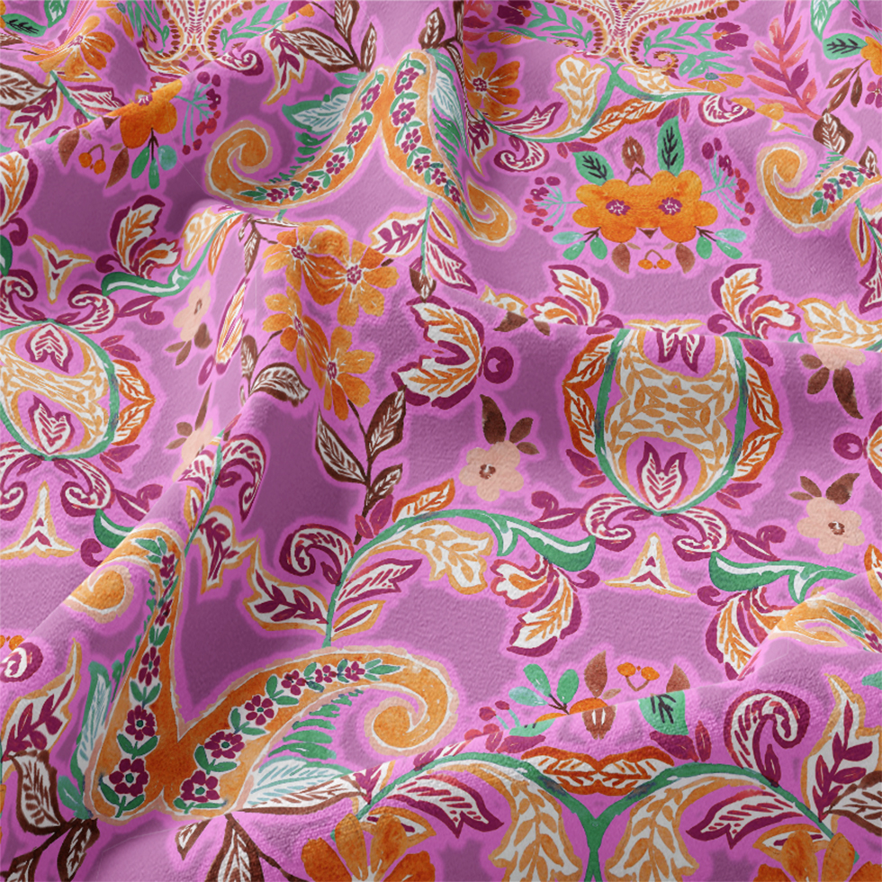 AMoD Embroidery Society Fabric Roberta Montorfano