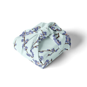 Australian Museum of Design AMoD Cherrie Blossom Blue Furoshiki