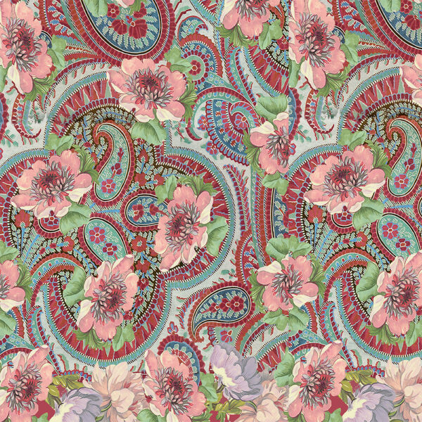 Australian Museum of Design AMoD Paisley Blossom fabric