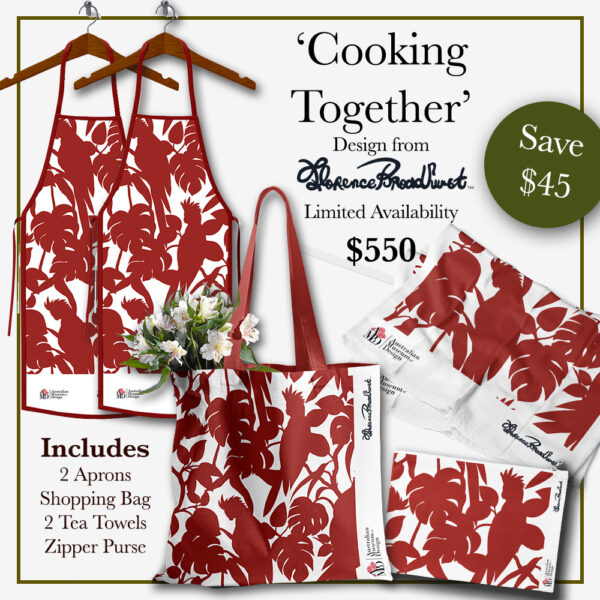 Florence Broadhurst Cooking Together Package 'Cockatoo'