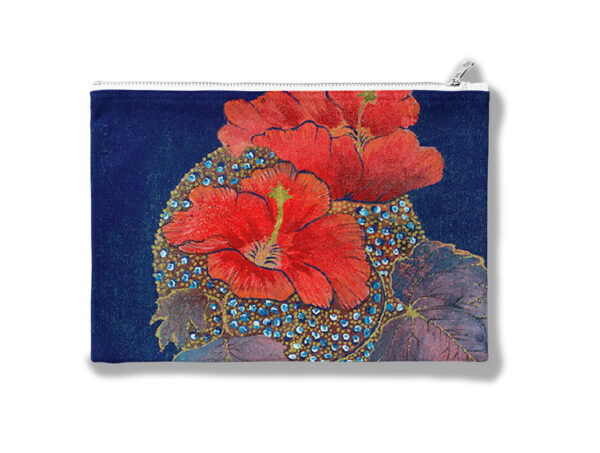 Kate Ceberano Zipper Pouch 'Hawaii'