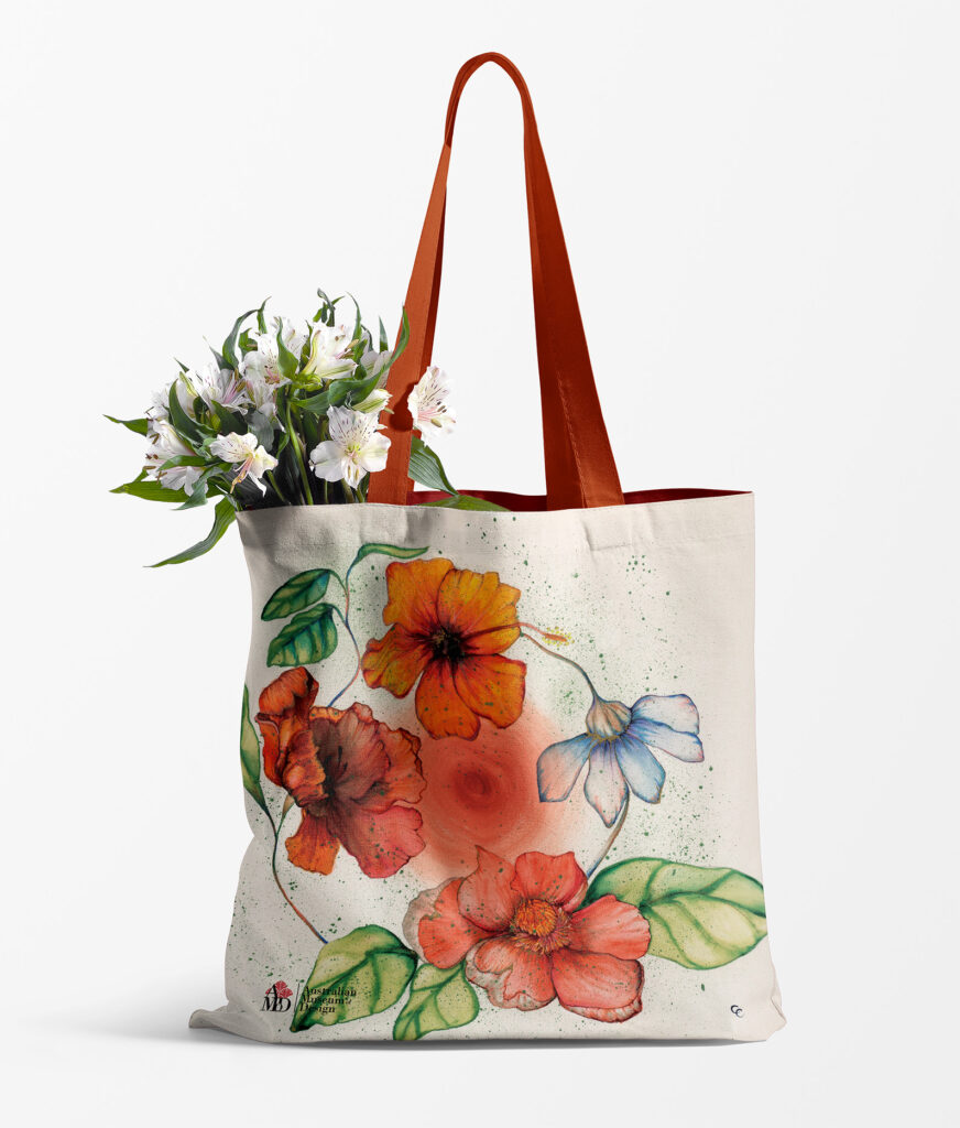 Florence Shopping Bag Desert Summer Autumn Kate Ceberano Australian Museum of Design