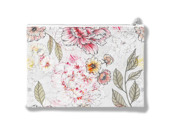 Roberta Montorfano Zipper Pouch 'Regency Rose'