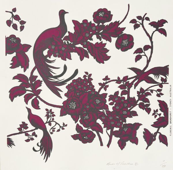 Florence Broadhurst 'Birds of Paradise' SOLD