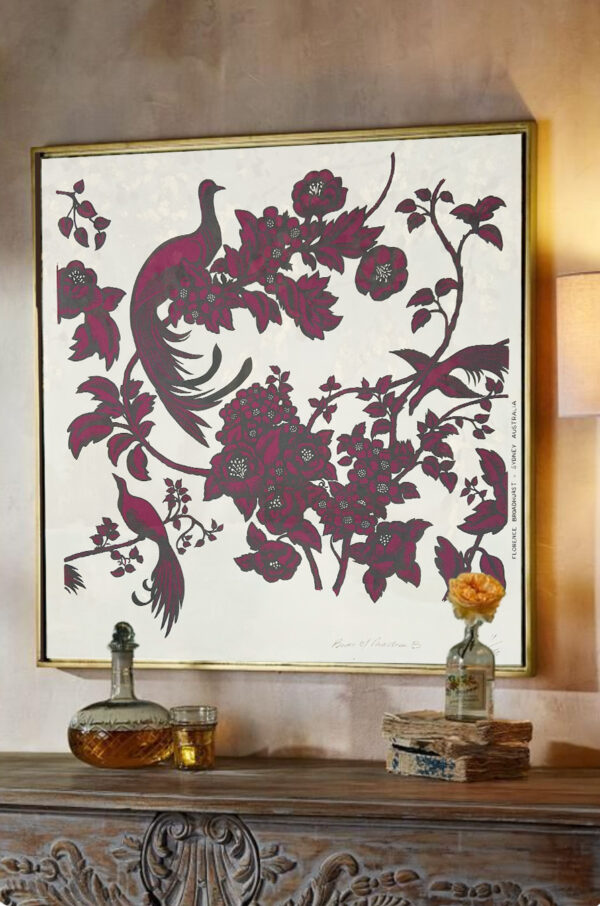 Florence Broadhurst 'Birds of Paradise' SOLD - Image 3