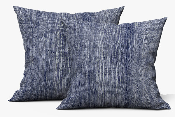 Australian Museum of Design Blue Sashiko Sketch Cushions