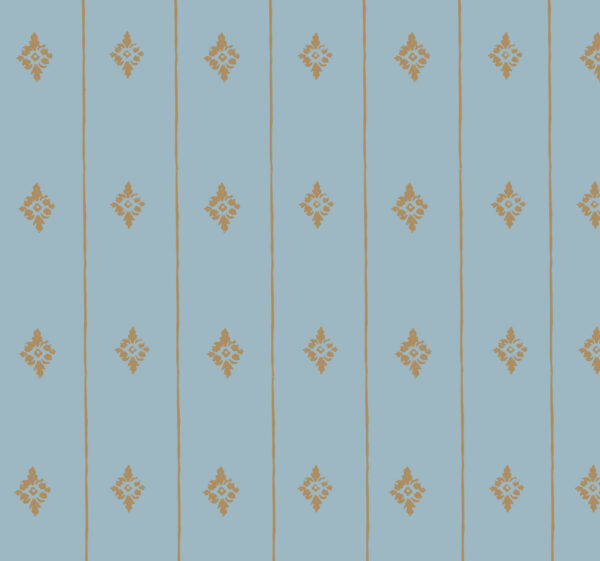 Napoleon Fleur Diamont Wallpaper by Collette Dinnigan Antique Rose - Image 3