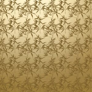 Australian Museum of Design Bamboo Gold Wallpaper