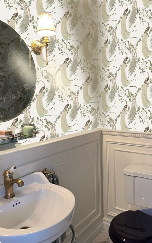 Florence Broadhurst Wallpaper Download Spec Sheet Exotic Birds Australian Museum of Design