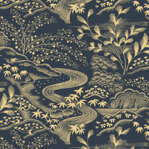 Florence Broadhurst_Waterfall_Gardens_Biro by Australian Museum of Design