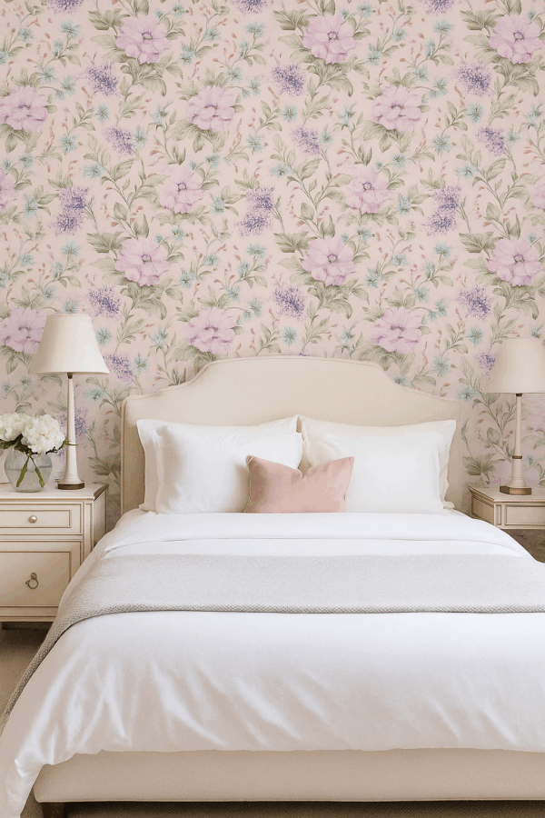 Foxleigh Wallpaper by Chris Stone for Australian Museum of Design Foxleigh Insitu