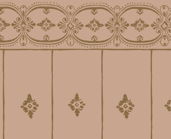 Collette Dinnigan Wallpaper Napoleon Fleur Diamont Bordeaux Spec Sheet Australian Museum of Design