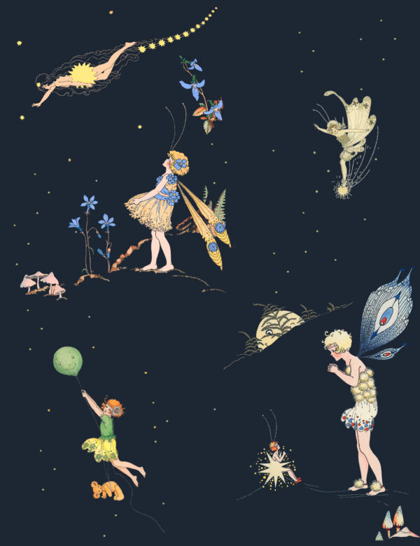 Starlight Fairy Wallpaper Australian Museum of Design Margaret Clark