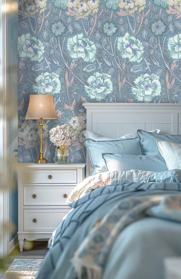 Cottage Verbena Design Download Australian Museum of Design Wallpaper by Chris Stone