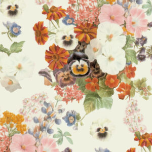 Australian Museum of Design Wallpaper by Chris Stone Petal Drift Spec Sheet