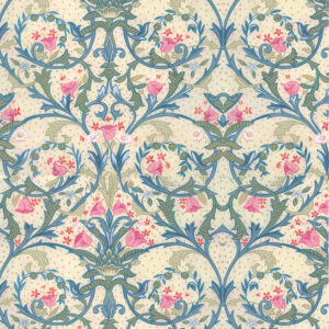 Rosetrellis Wallpaper for Australian Museum of Design Wallpaper by Chris Stone
