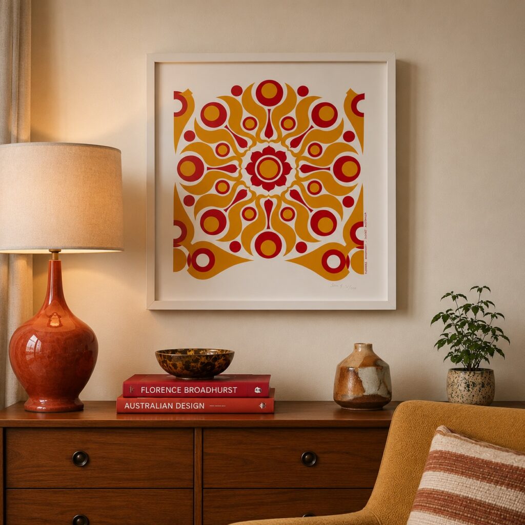 Florence Broadhurst Solar Artwork